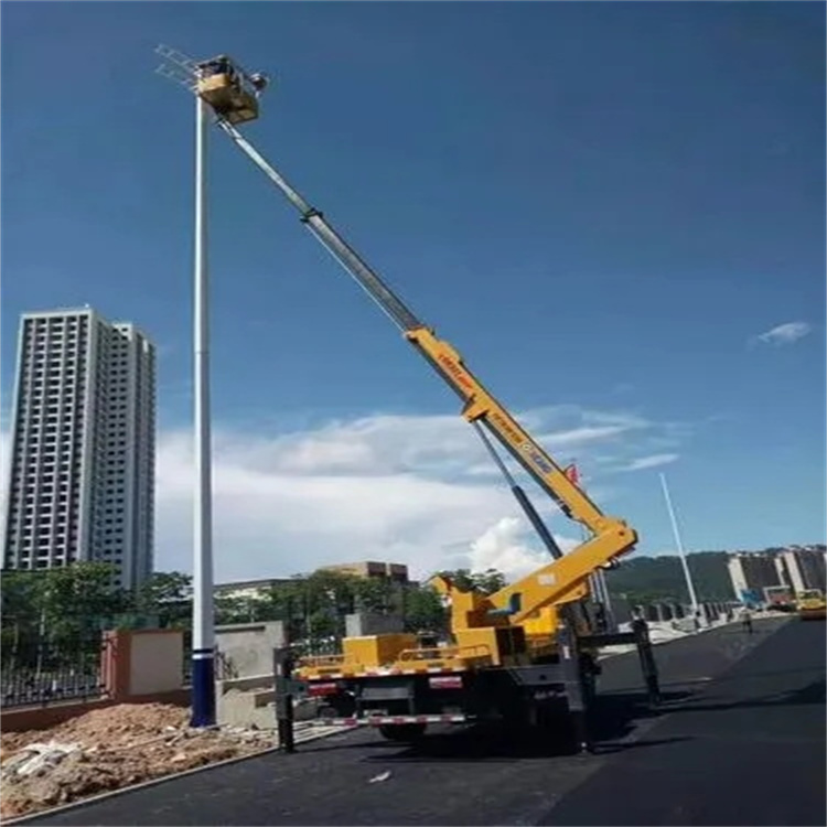 黔南维修路灯的曲臂升降车出租